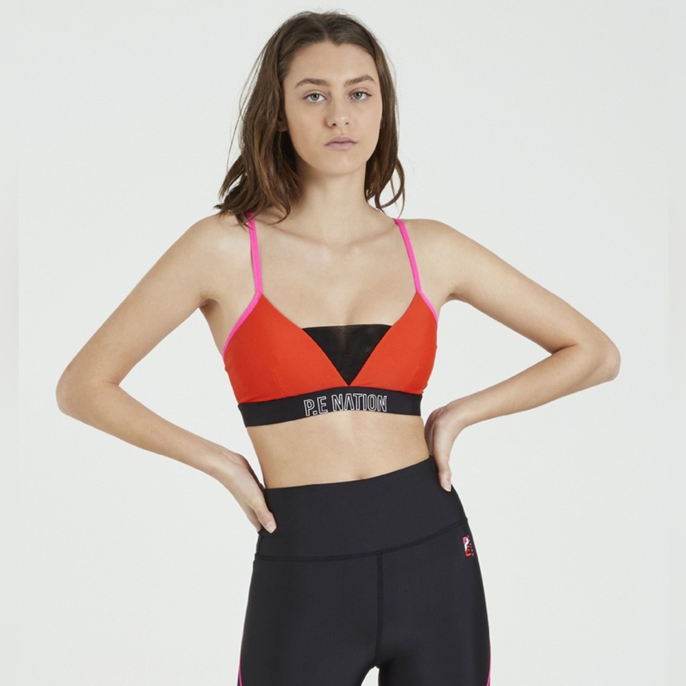 P.E Nation Centre Mark Sports Bra